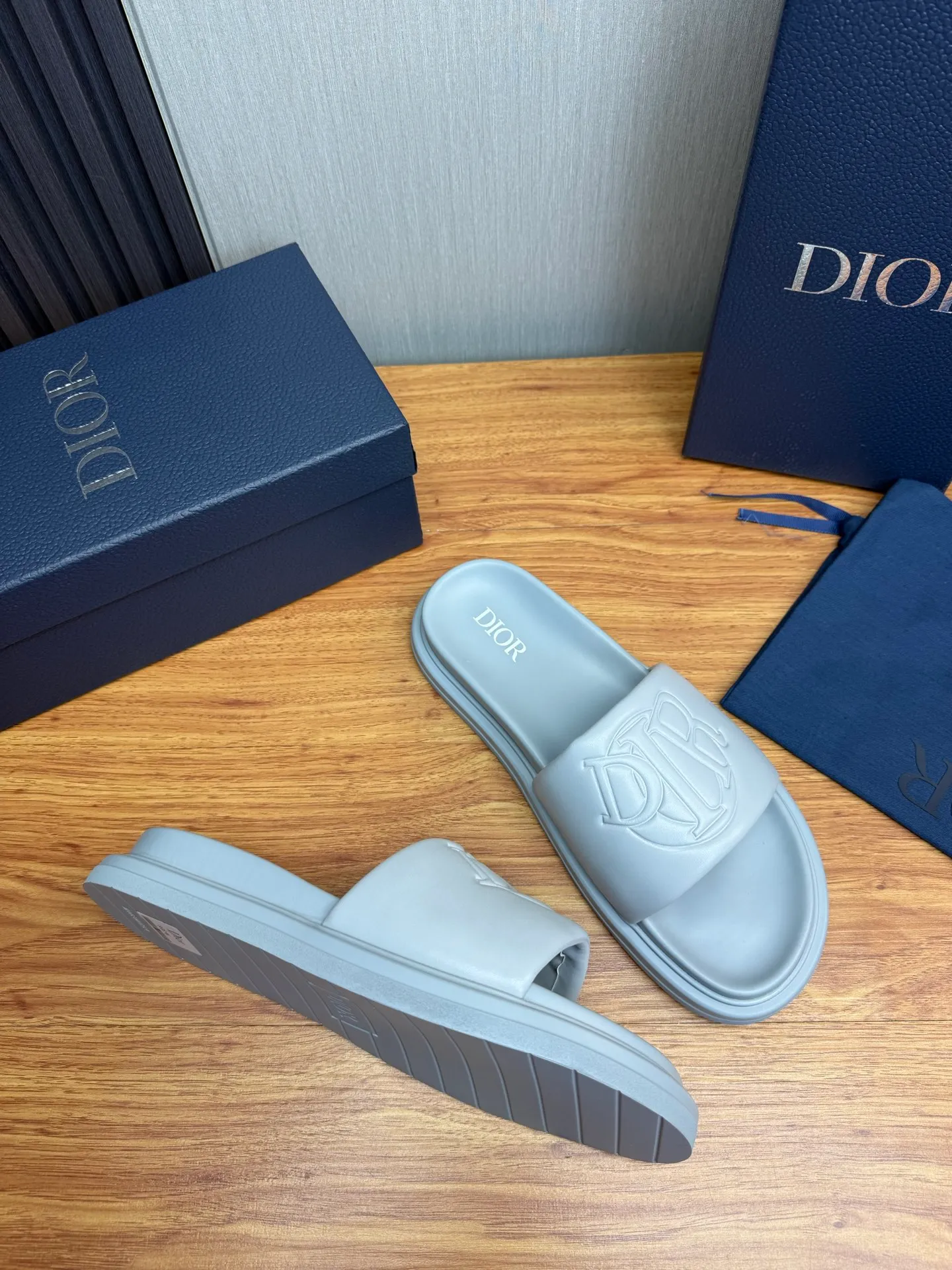 Men's shoes 280💰 Dior. Men's slippers🩴Official website 1:1 production 38-45 yards 45 46 🉑️Customized original material shipped✅